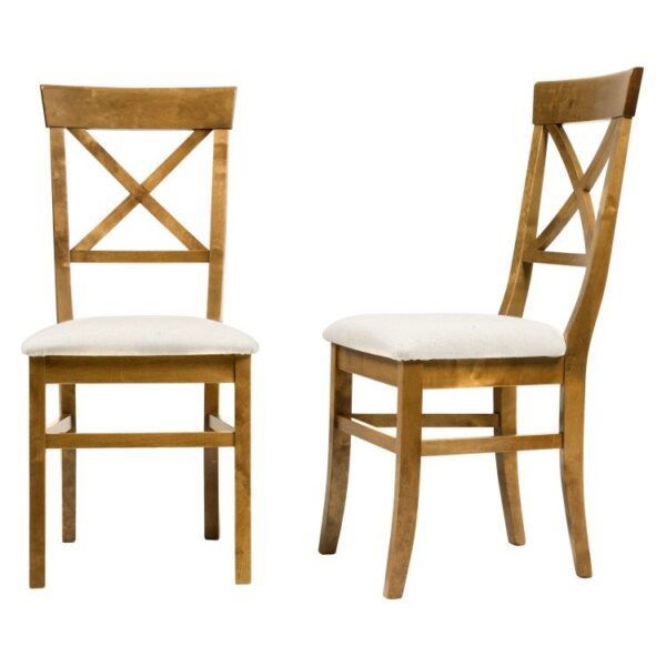 Balmoral Honey Dining Chairs – Pair