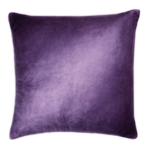 Nigella Grape Square Velvet Cushion