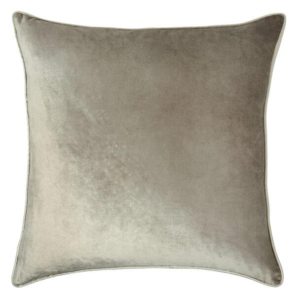 Nigella Truffle Square Velvet Cushion