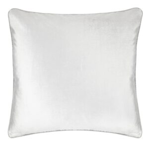 Nigella Silver Velvet Square Cushion