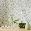 Willow Leaf Hedgerow Wallpaper