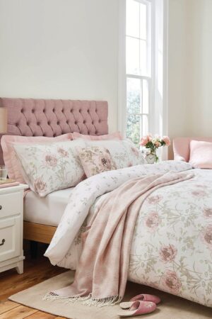 Aurelie, romantisk sengesett i rosa