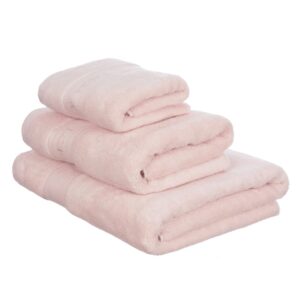 rosa håndklær