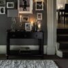 Henshaw – Black Console Table