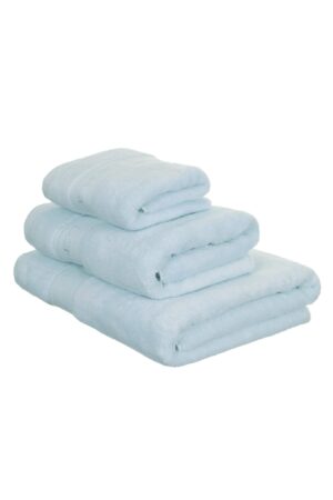 Luksuriøse blå håndklær
